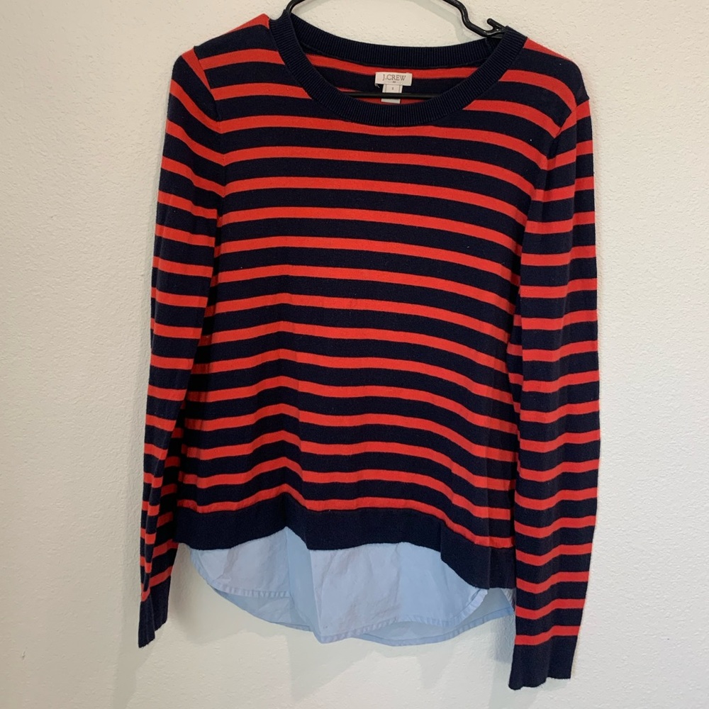 J.Crew Striped Sweater